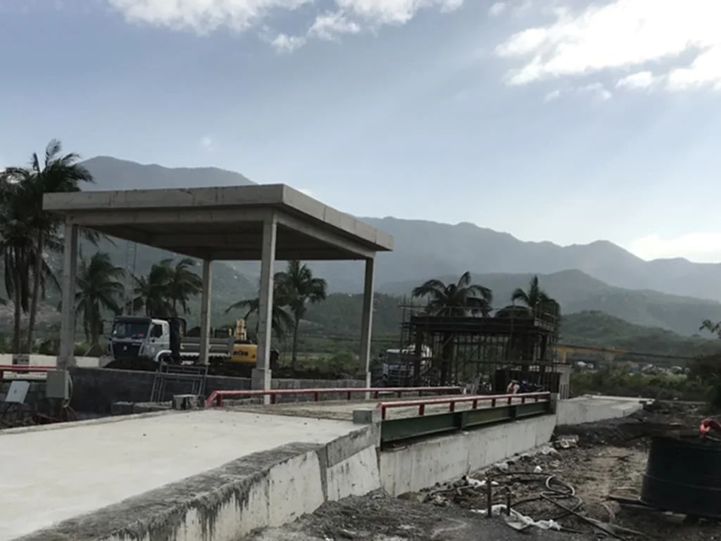 bàn cân ô tô 120 tấn