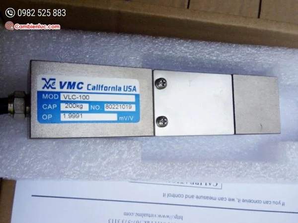 Loadcell VLC-100 VMC cảm biến lực dạng thanh - Hình ảnh 5