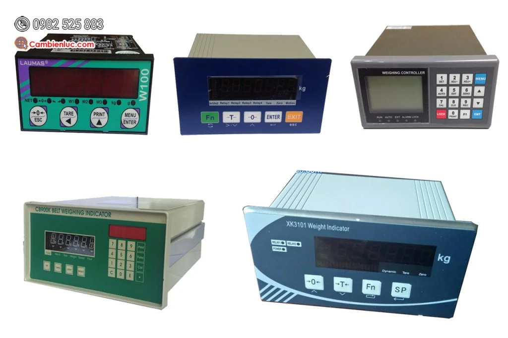 các loại đầu cân điều khiền trạm trộn