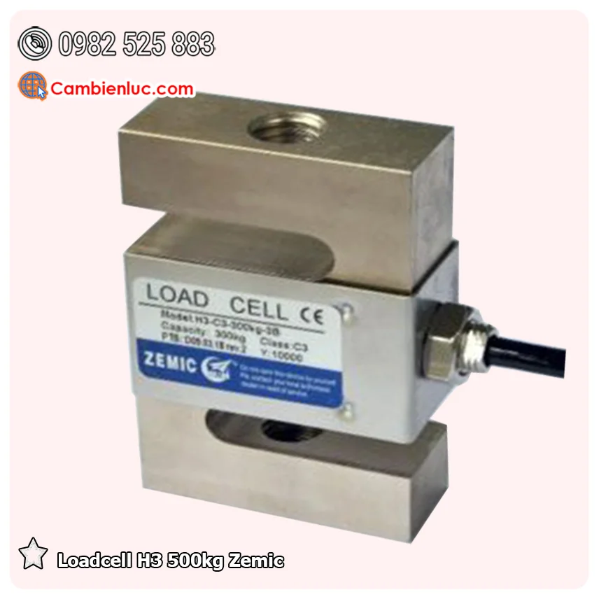 Loadcell H3 500kg Zemic