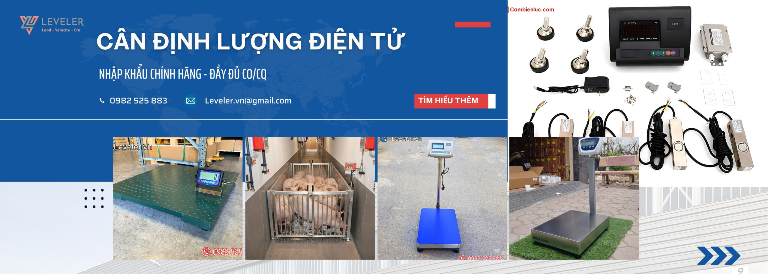 LEVELER cung cấp cân định lượng